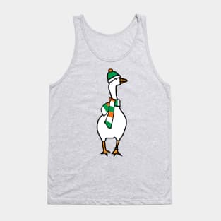 Irish Goose on St Patricks Day Tank Top